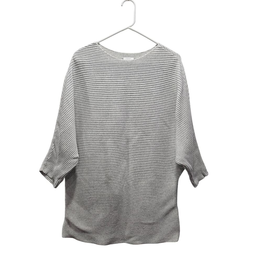 PURE JILL Women's Striped Dolman Boatneck Knit Top